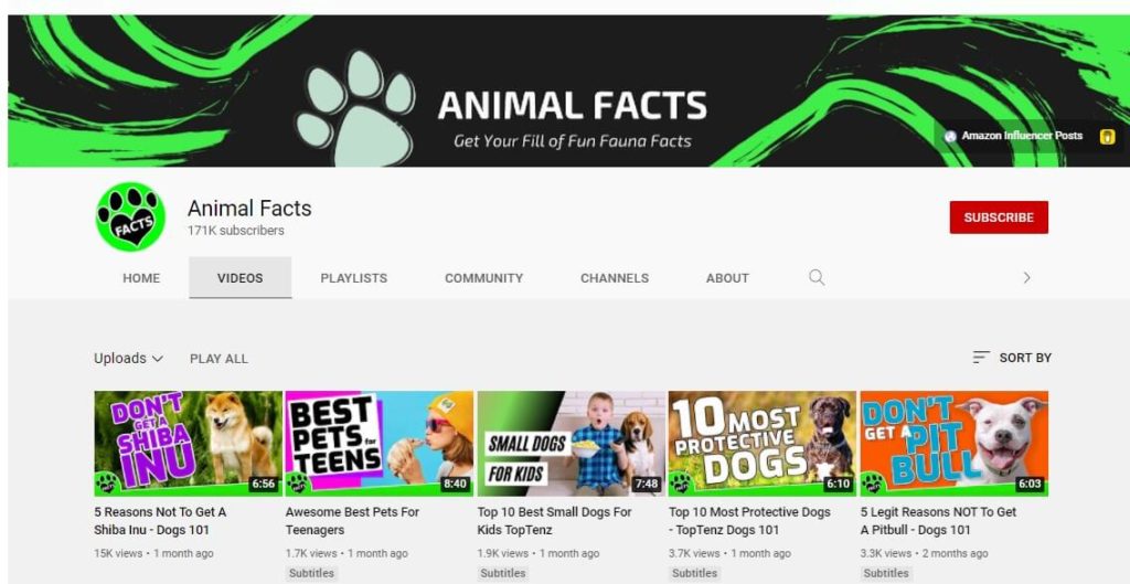 animal facts