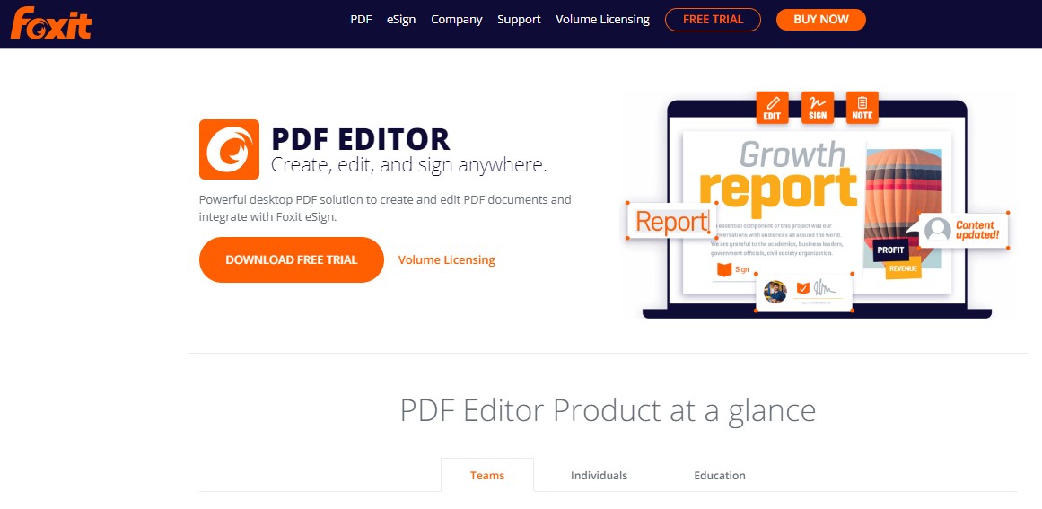 Foxit PDF Editor