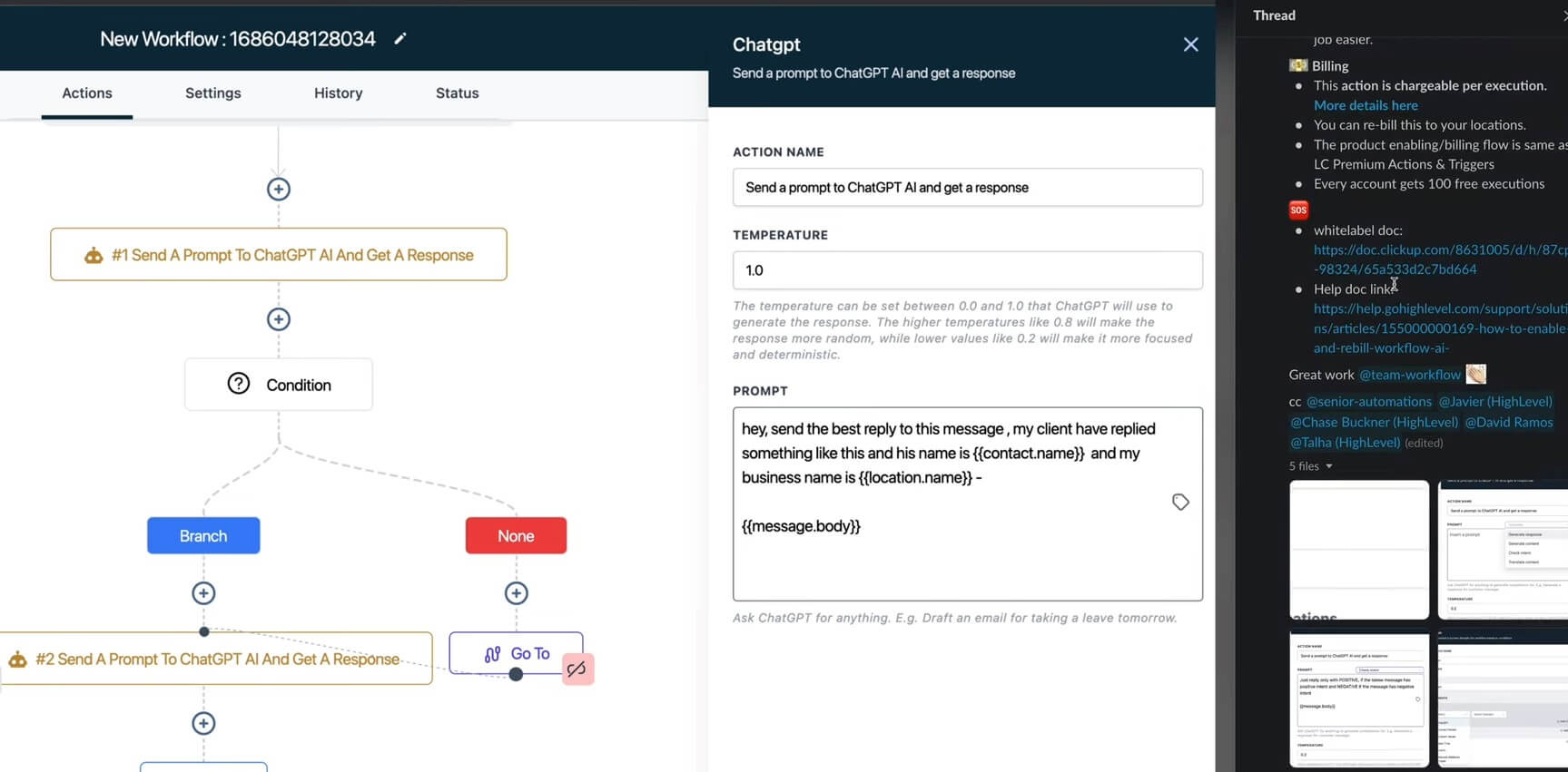 HoHighLevel AI Workflow Automation