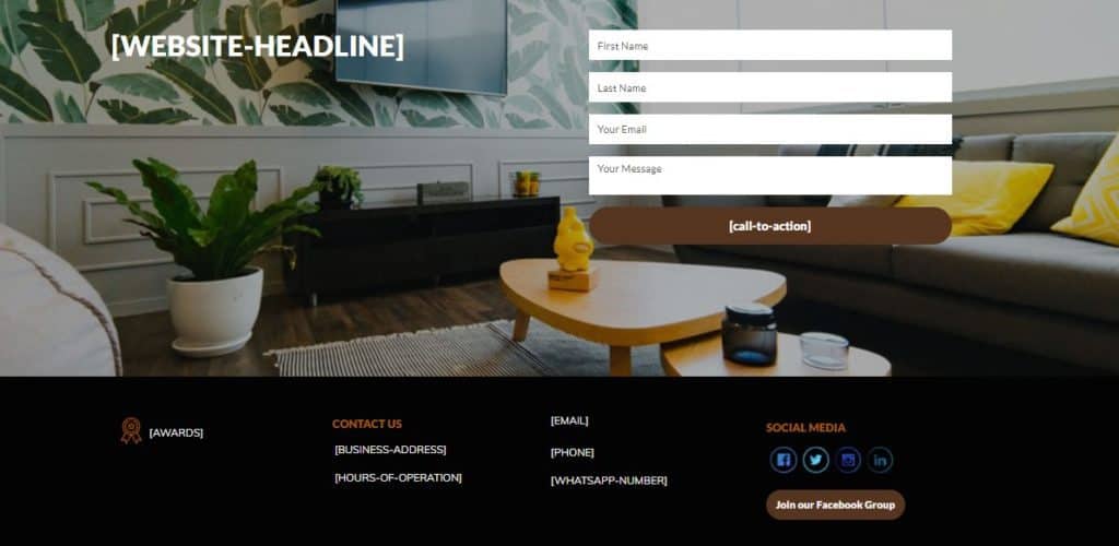 Home Design Website Template2