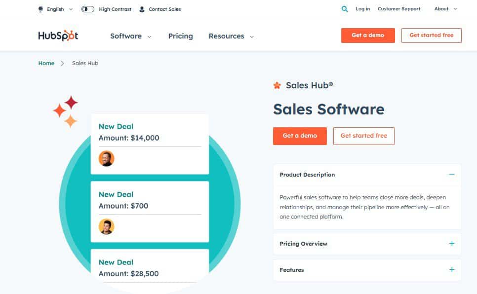 HubSpot Sales Hub