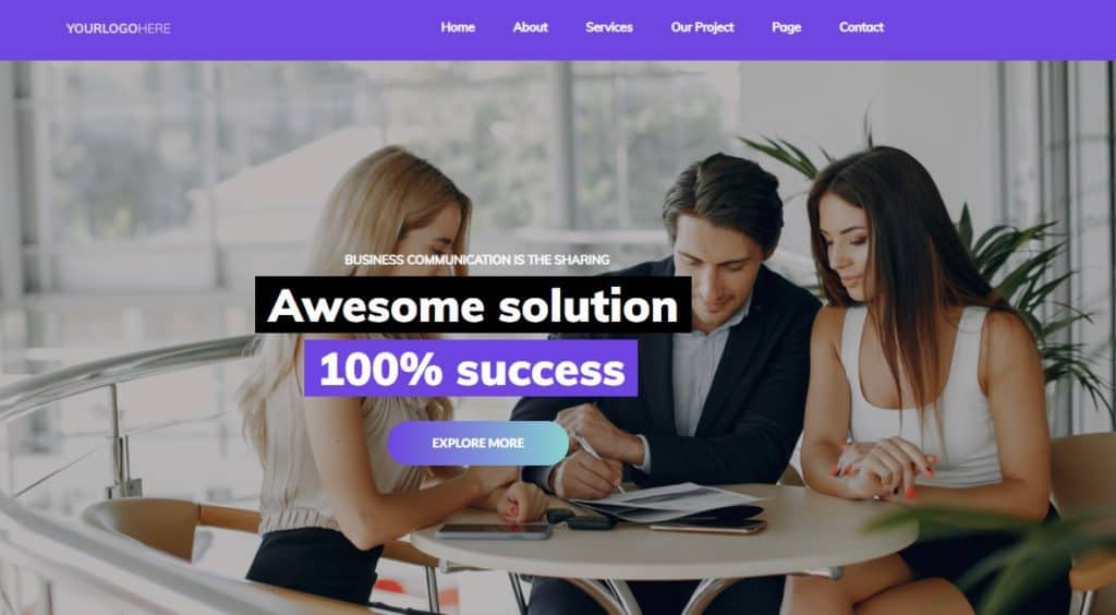 Agency Website Template