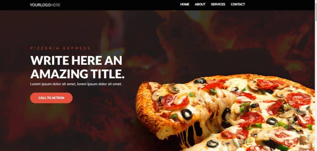 Pizzeria Website Template