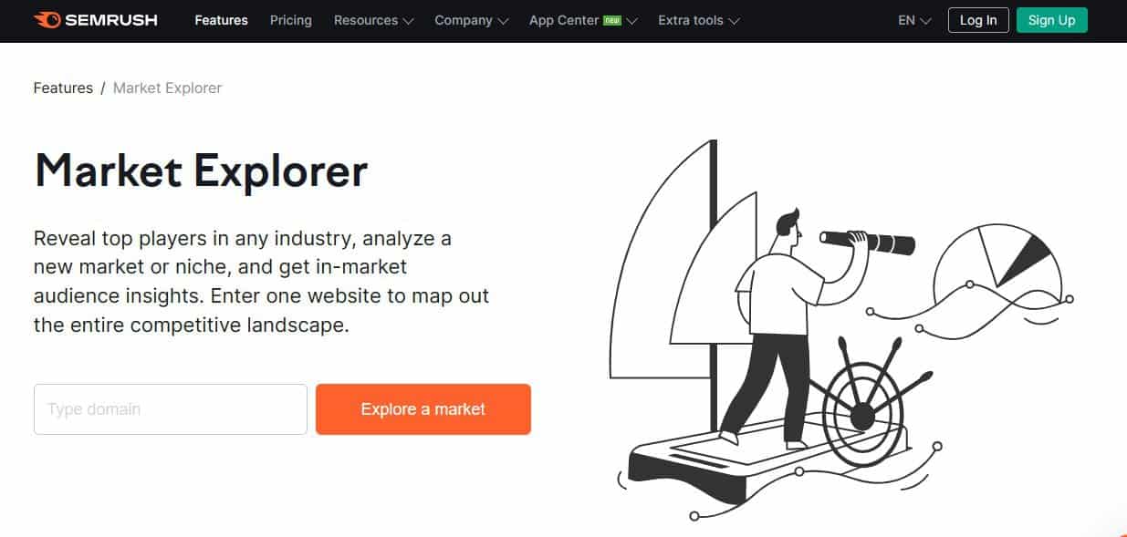 SemRush Market Explorer