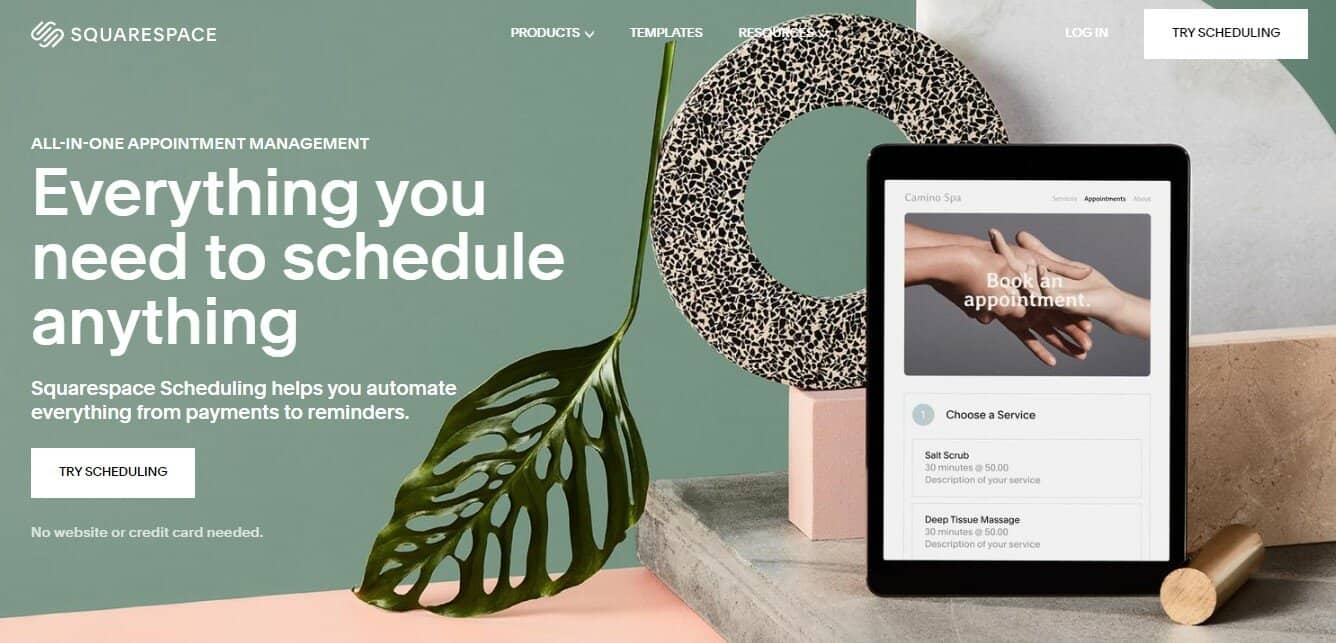 squarespace scheduling