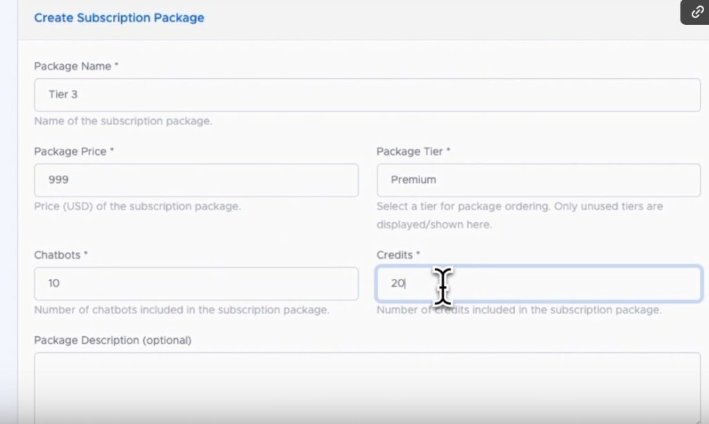 Stamme.ai subscription settings