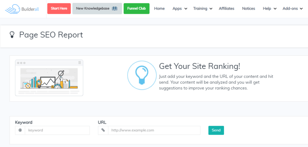 Builderall seo report tool