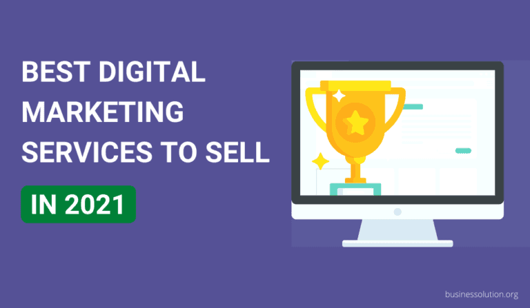 digital marketing services to sell