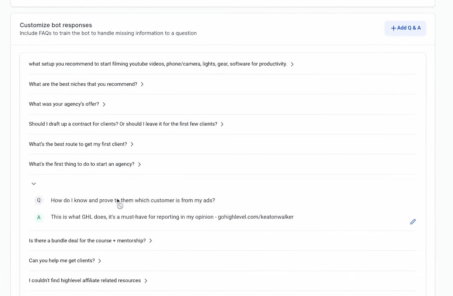 gohighlevel conversational AI 