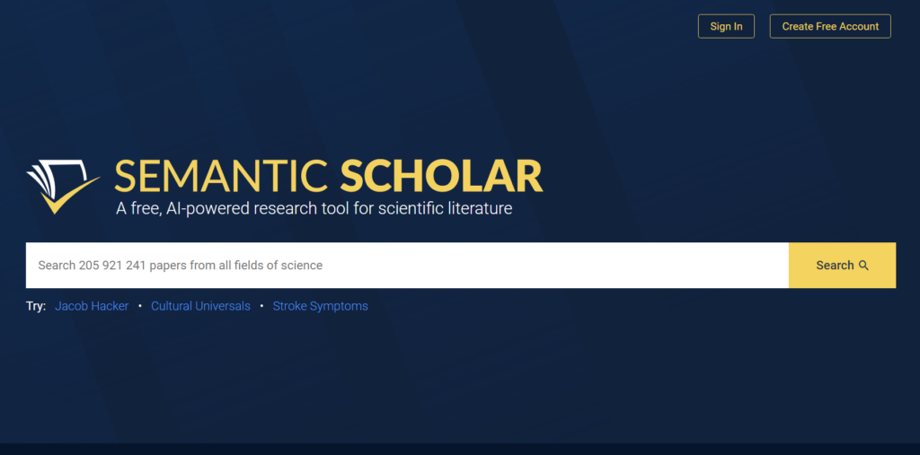 semantic scholar