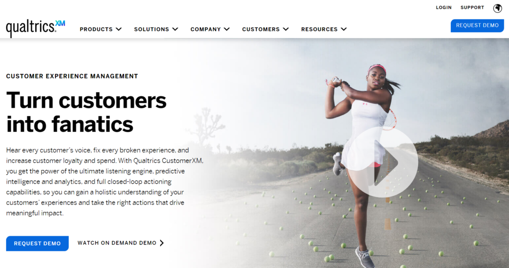 qualtrics customerxm (cx)