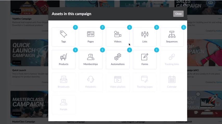 kartra funnel templates