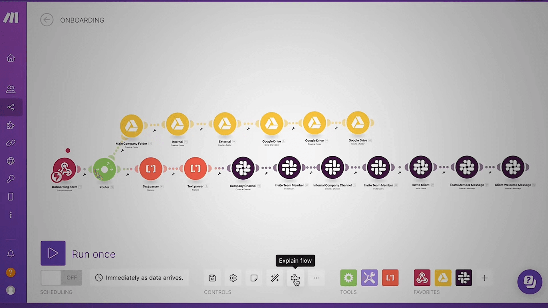 onboarding automation example