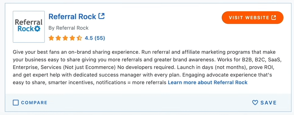 referral rock capterra