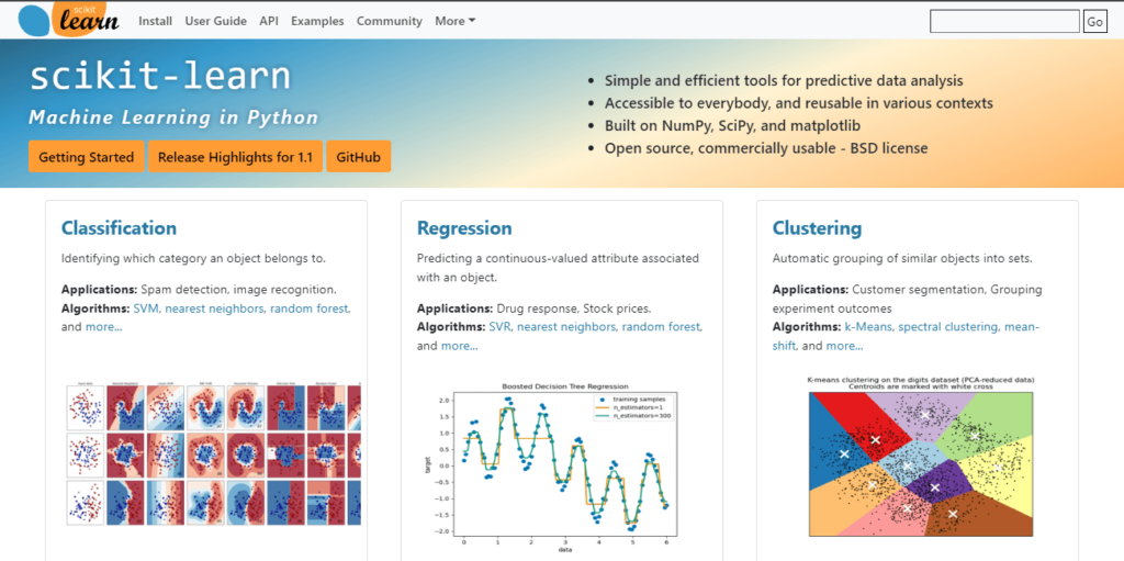 scikit learn