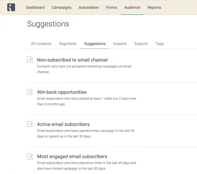 segmentation templates