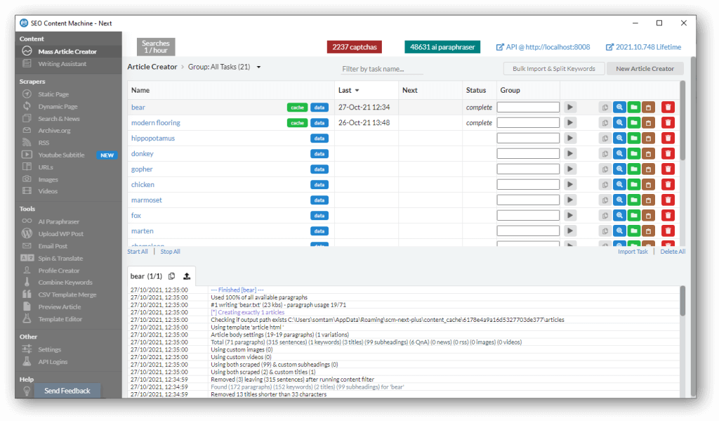 seo content machine