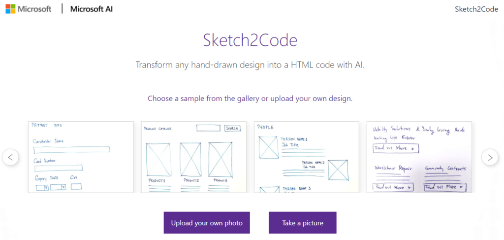 sketch2code